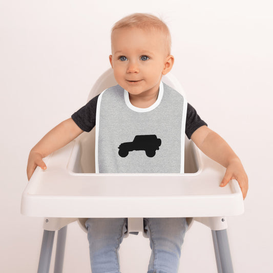 Kids are way cooler than adults/Jeep obsession (Baby Bib)