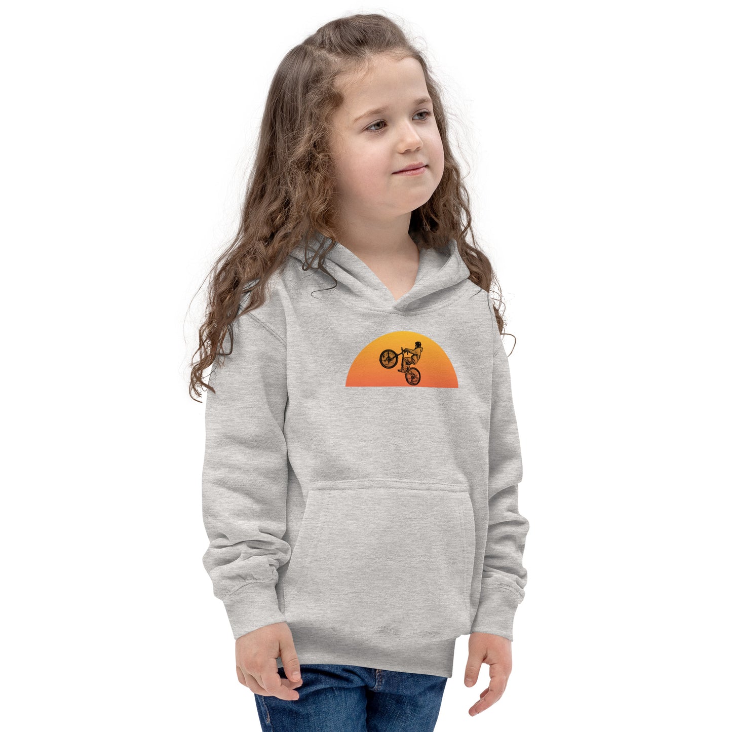 Kids are way cooler than adults/Wheelieing off into the sunset (hoodie)