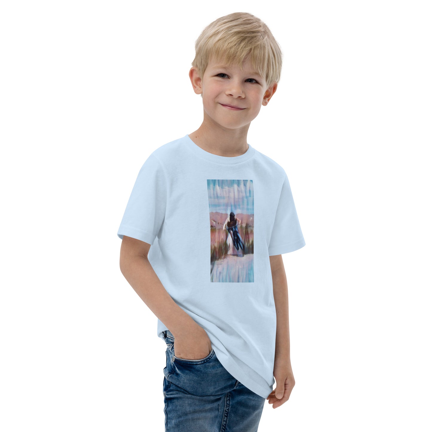 Kids are way cooler than adults/Watercolor paintings of the desert are cool (t-shirt)