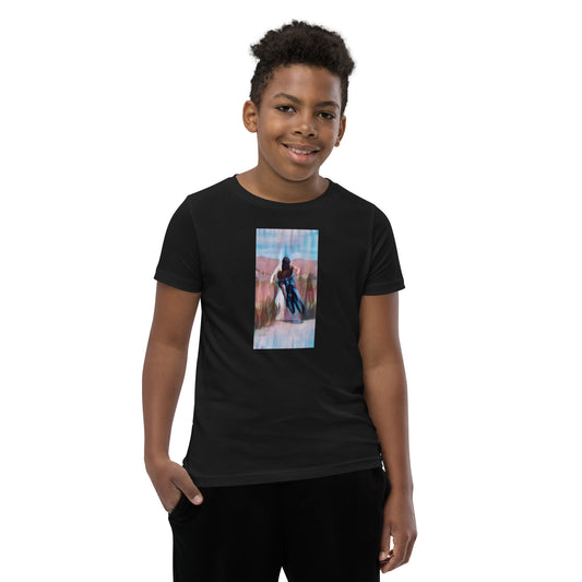 Kids are way cooler than adults/Watercolor paintings of the desert are cool (t-shirt)